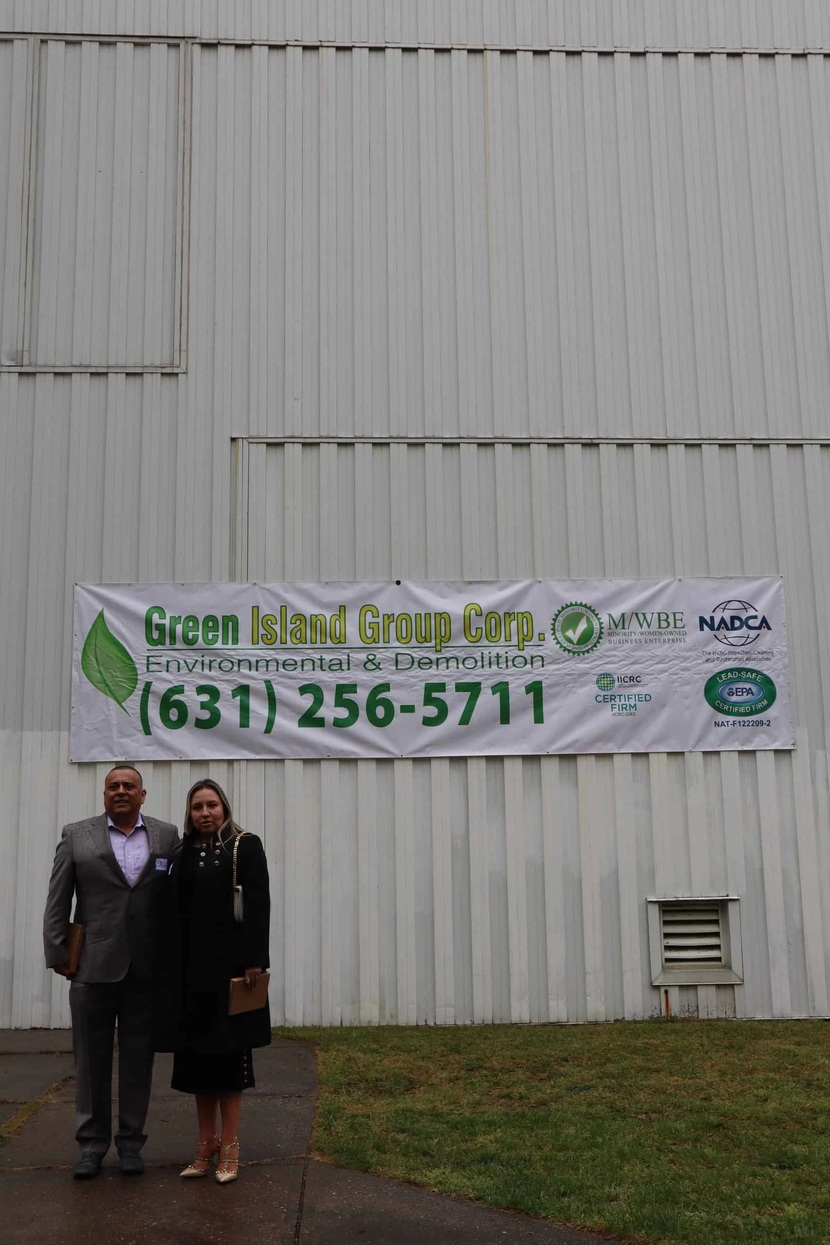 Chief of Green Island Group Corp leading professional remodeling and demolition services in Long Island